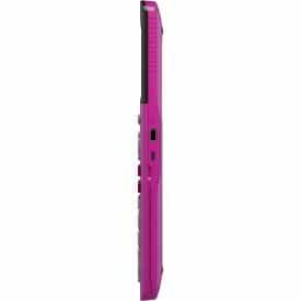 TI-84 Plus CE Color Graphing Calculator Positively Pink Side View