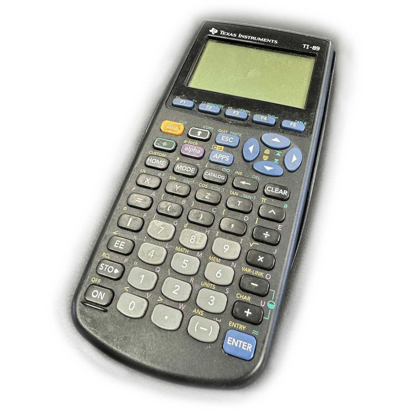 Texas Instruments TI-89 Graphing Calculator - Calculatorti.com Texas Instruments TI-89 Graphing Calculator - Calculatorti.com