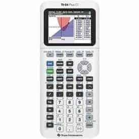 Texas Instruments TI-84 Plus CE Color Graphing Calculator - White