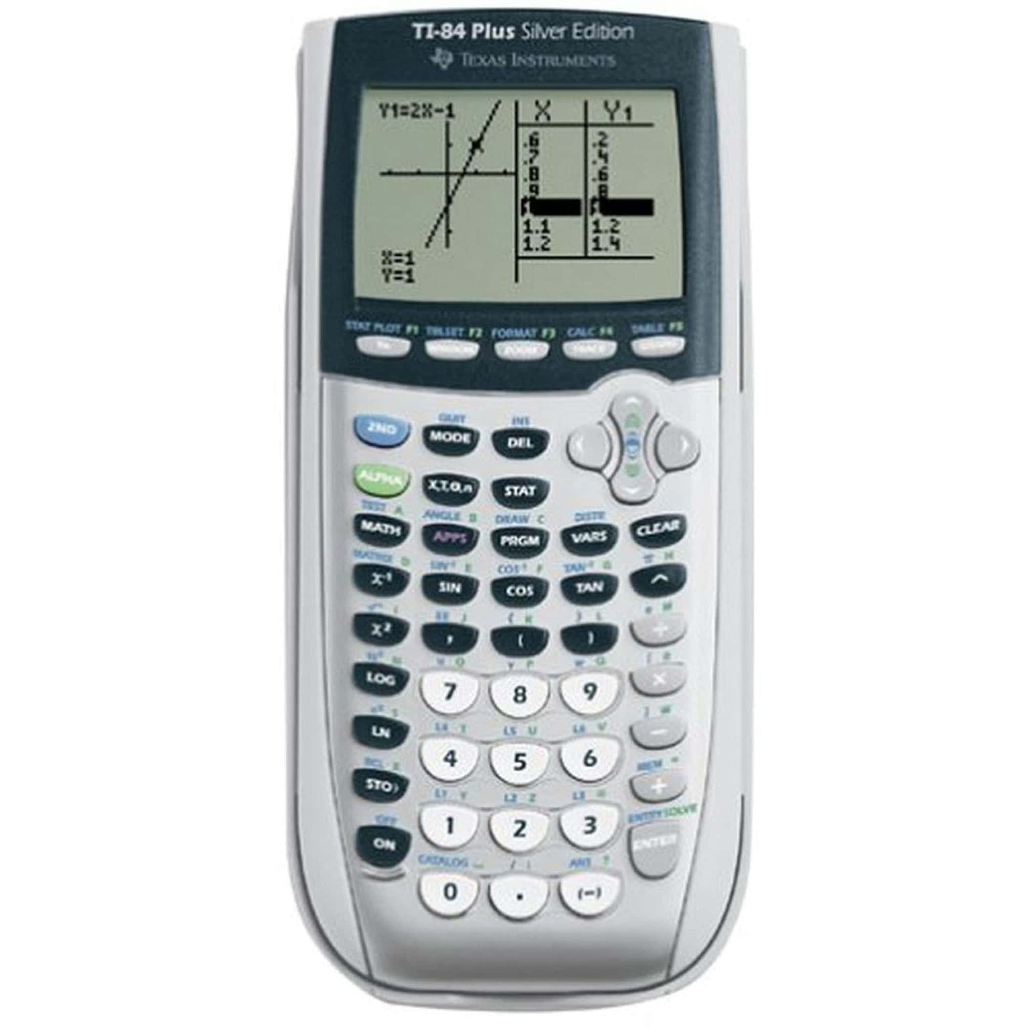 Texas Instruments TI-84 Plus Silver Edition Graphing Texas Instruments TI-84 Plus Silver Edition Graphing