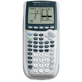 Texas Instruments TI-84 Plus Silver Edition Graphing Graphic Calculator