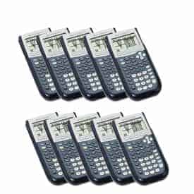 Texas Instruments TI 84 Plus Graphing Calculators Class Set Teacher 10 Pack - Image 2