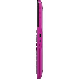 TI-84 Plus CE Color Graphing Calculator Positively Pink Side View
